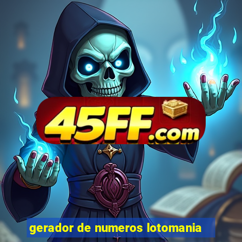 gerador de numeros lotomania